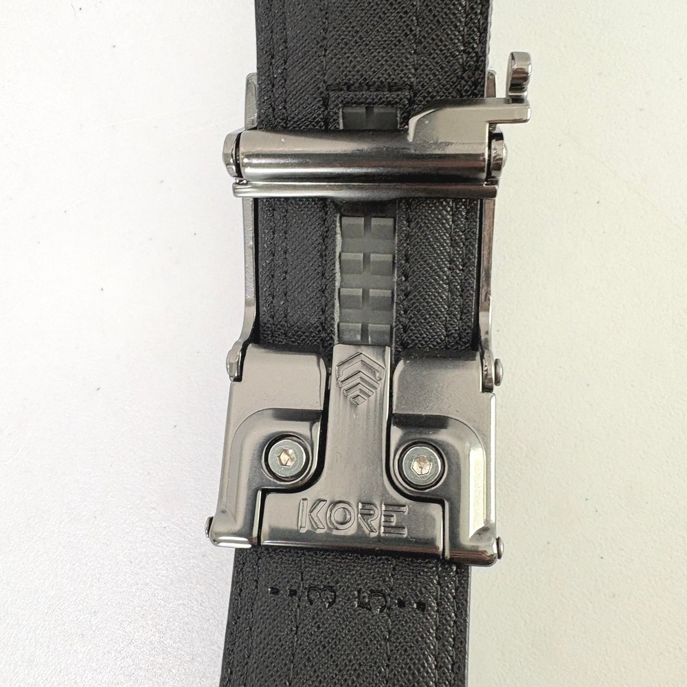 Kore Essentials Tactical Power Core Belt Black Ratchet Size 28 - 35 Adjustable - Picture 4 of 13